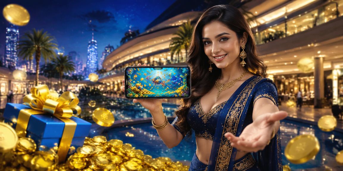 Pune city view with fishing game and blue gold color